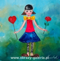 Jolanta Kusztal - Dziewczynka z różą