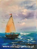 Alfred Anioł - At sea