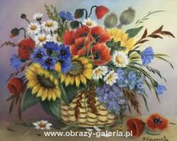 Barbara Siewierska - Bukiet kwiatów